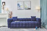  Ghế sofa băng dài 2m vải lông cừu BHQ9 Toum cho shop tiệm 