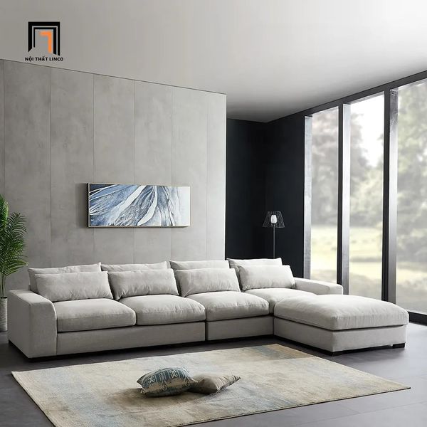 ghế sofa góc L 2m8 x 1m6 xoay chiều