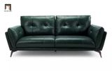  Sofa băng sang trọng BT263 Harlan 2m da công nghiệp xanh lá 