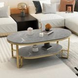  Bàn sofa 1m x 50 xinh xắn BSF38 Lamin phòng khách nhỏ gọn 