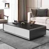  Bàn trà phòng khách hiện đại BSF80 Perrin 1m x 50 ván gỗ 