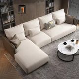  Ghế sofa góc L 3m x 1m6 GT25 Nordic da công nghiệp phối màu 