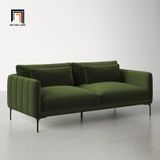 Ghế sofa văng dài 1m9 giá rẻ BT127 Rae xanh lá cho chung cư 