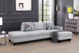  Bộ ghế sofa góc L gia đình GT98 Lasharon 2m75 x 1m5 giá rẻ 