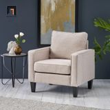  Ghế sofa đơn 1 chỗ ngồi DT9 Ballentine màu xám trắng vải nỉ 