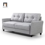 Ghế sofa băng màu xám trắng BT29 Helsley dài 1m9 giá rẻ 