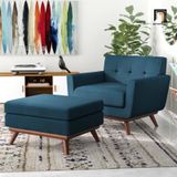  Ghế sofa đơn 1 nệm ngồi cho văn phòng DT42 Messinger xanh dương 