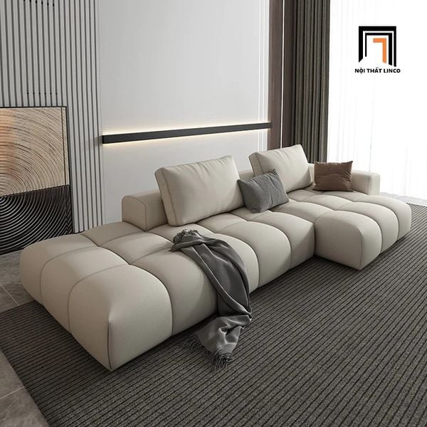 ghế sofa góc L 2m7 x 1m3 giật múi