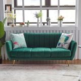  Ghế sofa đơn 1 người ngồi nhỏ gọn DT73 Calmon vải nhung đẹp 