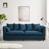  Ghế sofa băng nhỏ dài 1m9 BT109 Azure màu xám trắng 