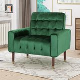  Ghế sofa đơn 1 người ngồi cho shop tiệm DT41 Wyton vải nhung 