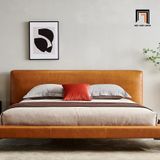 Giường ngủ sang trọng cho chung cư GN30 Gloom bọc da giả 