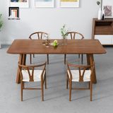  Set bàn ghế ăn phòng bếp xinh xắn 53-KH4-G59-B92 gỗ tự nhiên 