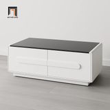 Bàn sofa hộc kéo trắng hiện đại 1m x 50 BTPK42 Adamu giá rẻ 
