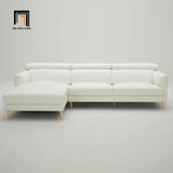  Ghế sofa góc gật gù màu đỏ đô GT239 Lacon 2m4 x 1m6 giá rẻ 