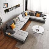  Bộ ghế sofa chữ U GT18 Linsy cho phòng khách diện tích lớn 