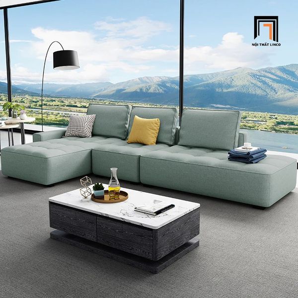 ghế sofa góc L 2m8 x 1m6 giá rẻ