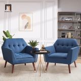  Ghế sofa đơn 1 chỗ ngồi DT97 Chopda màu cam cho shop tiệm 