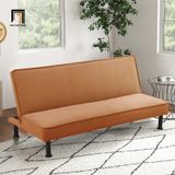  Ghế sofa giường thông minh giá rẻ GB85 Arnbert 1m7 vải nhung cam 