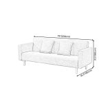 Ghế sofa băng giá rẻ gấp gọn BT199 Samsy 2m cho gia đình nhỏ 