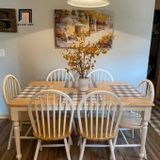  Bộ bàn ăn 6 ghế gỗ xinh xắn 23-KH6-G58-B109 kiểu dáng đẹp 