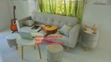  Bộ ghế sofa giá rẻ thông minh BTV 2m xám tro vải nhung 