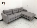  Bộ ghế sofa góc GL2 2m2 x 1m6 màu xám trắng vải bố 