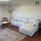  Bộ ghế sofa băng phòng khách BT332 Bodhill vải nỉ bố 2m3 xám 