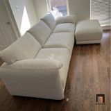  Bộ ghế sofa băng phòng khách BT332 Bodhill vải nỉ bố 2m3 xám 