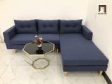  Bộ ghế sofa góc GL2 2m2 x 1m6 màu xanh đen giá rẻ 