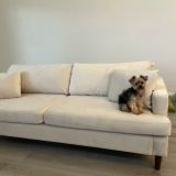  Ghế sofa văng dài màu xám ghi BT213 Laguna 1m9 cho chung cư 