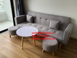  Bộ ghế sofa thông minh BTV dài 2m bật nằm xám trắng 