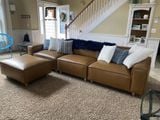  Bộ ghế sofa băng gia đình sang trọng BT245 Otton 2m4 da giả Pu 