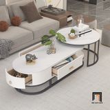  Cặp 2 bàn sofa phòng khách giá rẻ BSF95 Conda diện tích lớn 