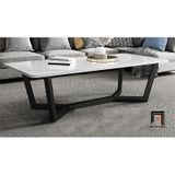  Bàn sofa mặt đá chữ nhật trắng BSF24 Sumee 1m x 50 giá rẻ 