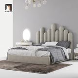 Giường ngủ bọc nệm xinh xắn GN35 Nyasia kiểu dáng hiện đại 