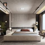  Giường ngủ vải nhung hiện đại GN60 Anais cho phòng ngủ lớn 