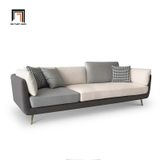  Bộ ghế sofa phòng khách gia đình KT21 Mixco phối màu vải nỉ 