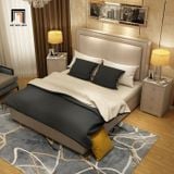  Giường ngủ tân cổ điển sang trọng GN76 Hailee 1m6 x 2m đẹp 