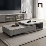  Cặp bàn sofa đá vuông BSF93 Rupeton 1m3 đa năng kéo dài 
