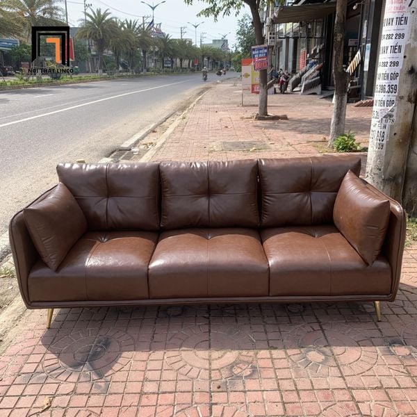 ghế sofa băng da công nghiệp