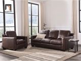  Bộ ghế sofa phòng khách gia đình KT24 Covedale da giả màu nâu 