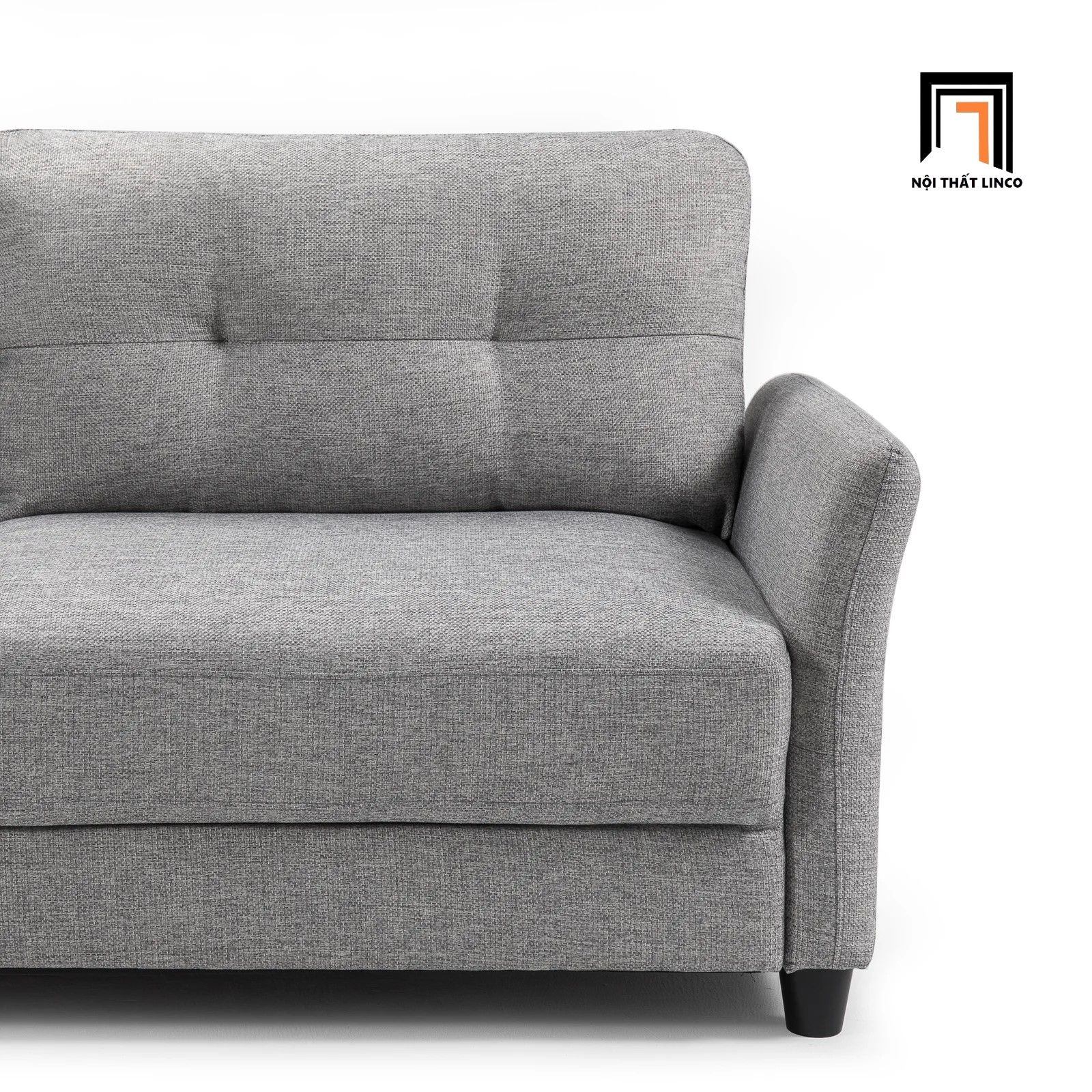  Ghế sofa băng màu xám trắng BT29 Helsley dài 1m9 giá rẻ 