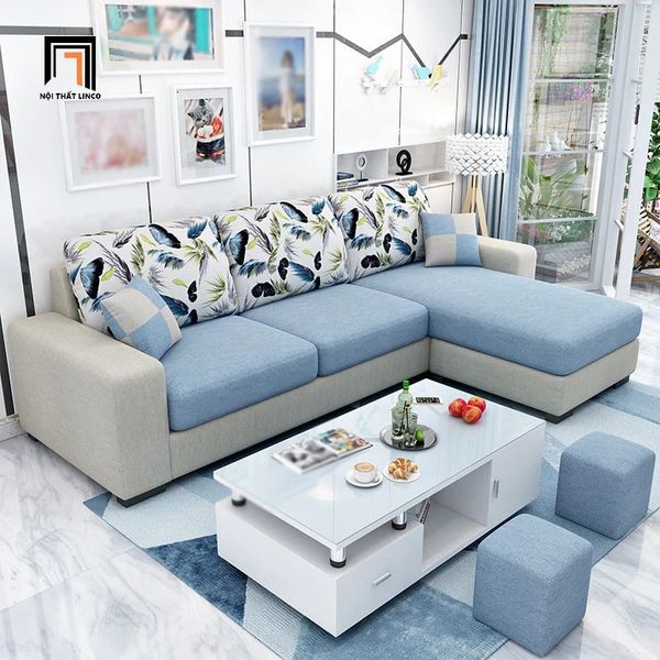 bộ ghế sofa góc l 2m3 x 1m6 giá rẻ