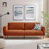  Ghế sofa băng nỉ BT336 Fresnes dài 2m1 phòng khách chung cư 