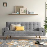  Ghế sofa giường giá rẻ dài 1m9 GB19 Mistana màu xanh dương 