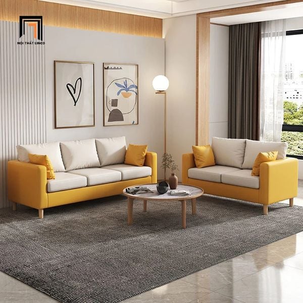 set ghế sofa giá rẻ vải nỉ bố