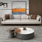  Bộ ghế sofa phòng khách cao cấp KT147 Morelia bọc da Pu mềm 