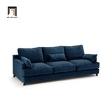  Ghế sofa văng phong cách Âu Mỹ BT92 Alwine 2m1 3 nệm ngồi 