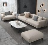  Ghế sofa góc L giá rẻ màu trắng kem GT168 Orren 2m4 x 1m6 